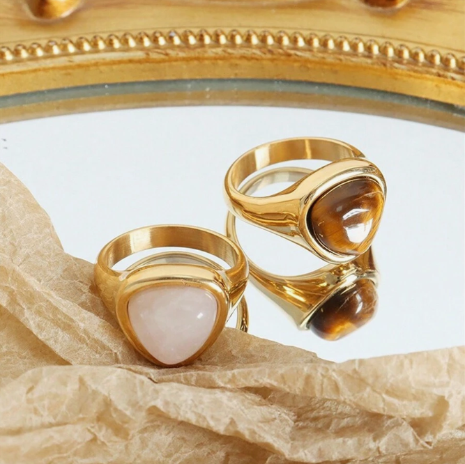 Aurora Crystal Statement Ring