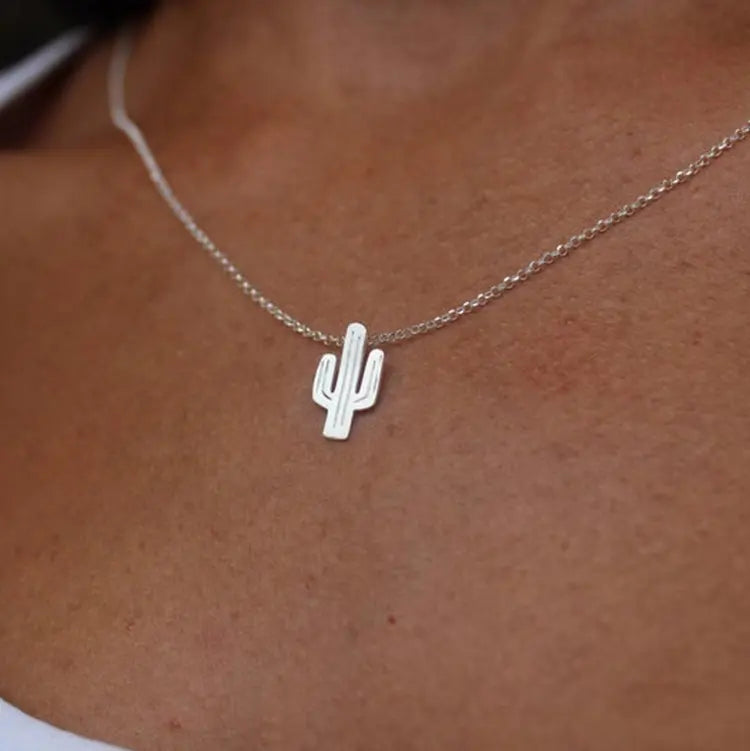Desert Cactus Pendant