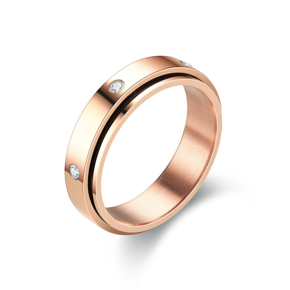 Rotating Love Ring