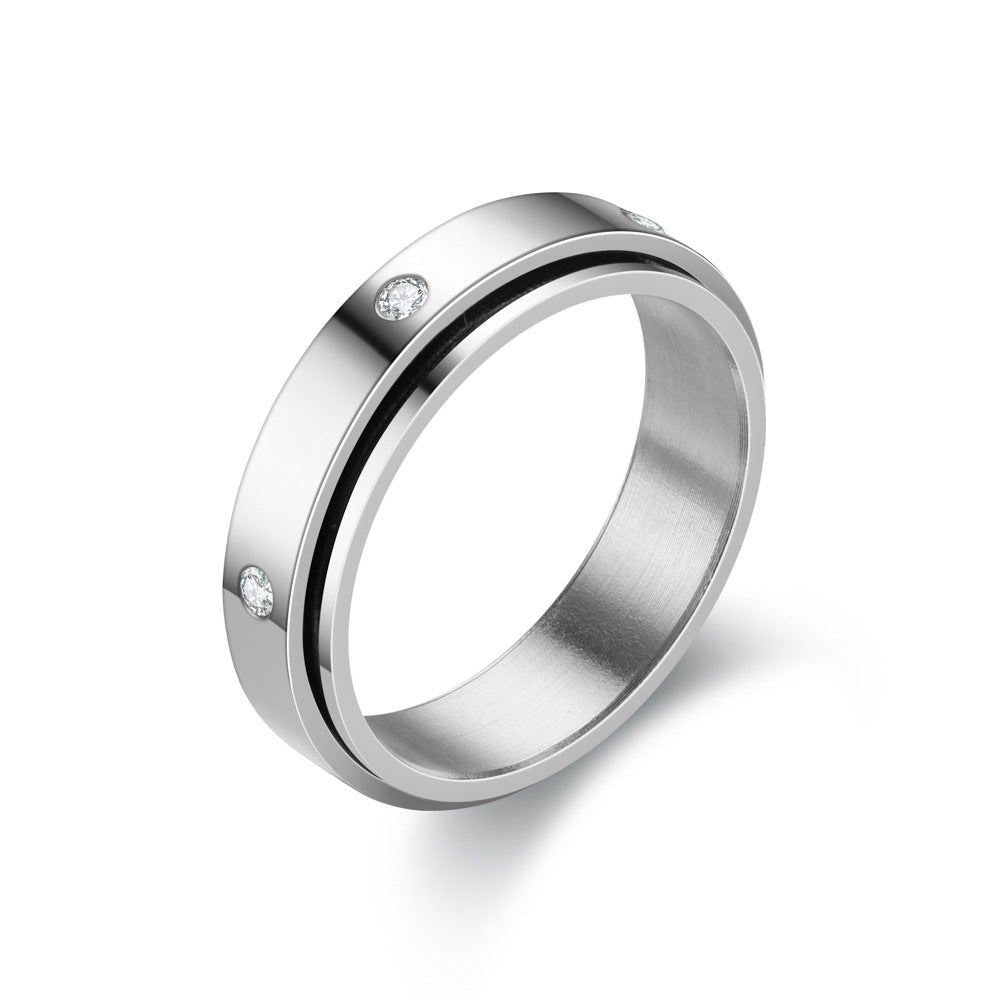 Rotating Love Ring
