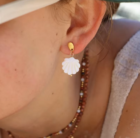 Shell Wave Earrings