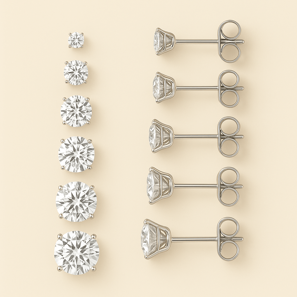 Stellar Stud Set (5 Pairs)