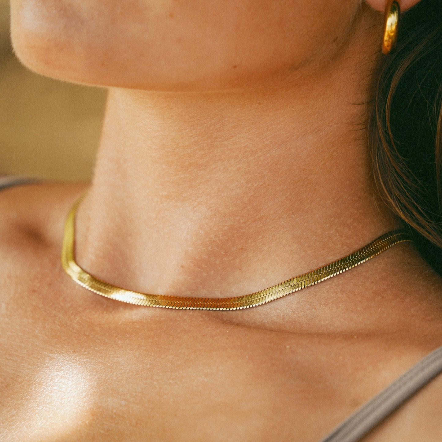 Vienna Chevron Necklace