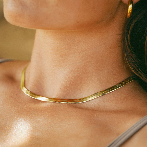 Vienna Chevron Necklace